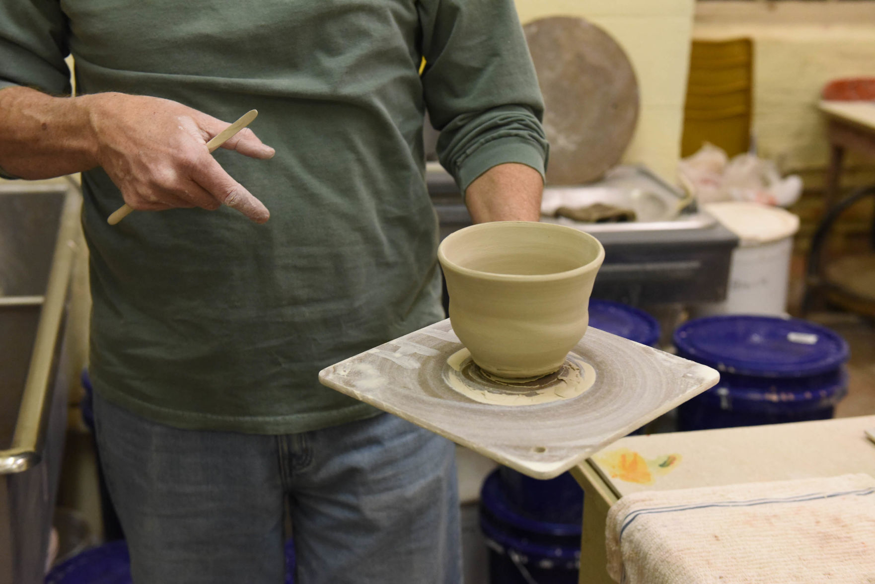 Pottery class